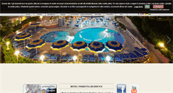 Desktop Screenshot of hoteltorrettaresidence.it
